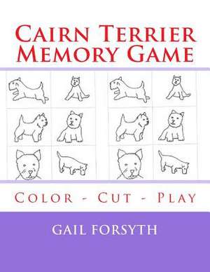 Cairn Terrier Memory Game de Gail Forsyth