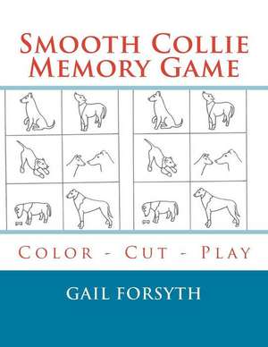 Smooth Collie Memory Game de Gail Forsyth