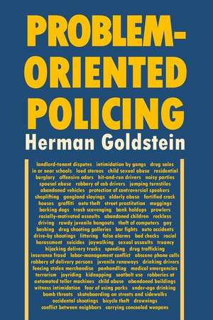 Problem-Oriented Policing de Herman Goldstein