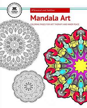 Mandala Art Coloring Book de Typewriter Publishing