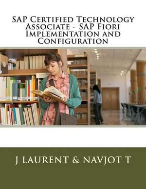 SAP Certified Technology Associate - SAP Fiori Implementation and Configuration de Navjot T