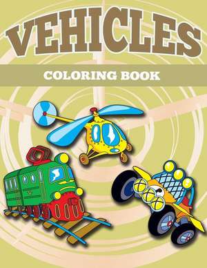 Vehicles Coloring Book de Sky Ice Johan