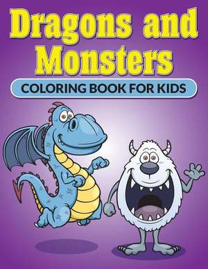 Dragons and Monsters. Coloring Book for Kids de Greg Green