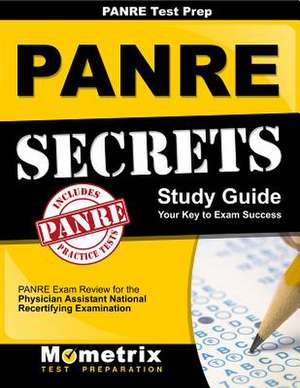 PANRE Prep Review de Mometrix Physician Assistant Certifica