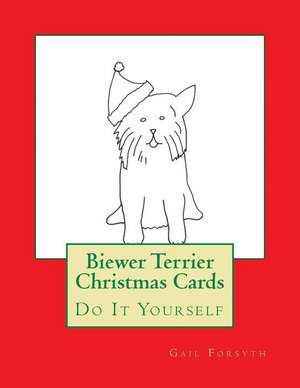 Biewer Terrier Christmas Cards de Gail Forsyth