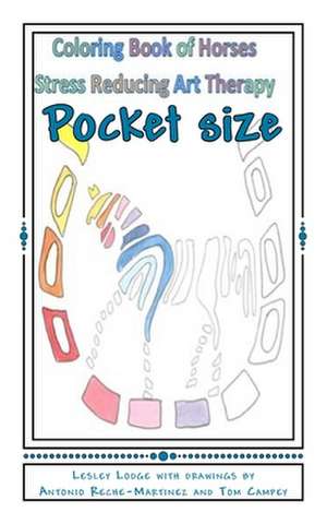 Coloring Book of Horses Pocket Size de Lesley Lodge