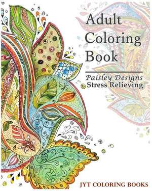 Paisley Designs Coloring Book de Jyt Coloring Books