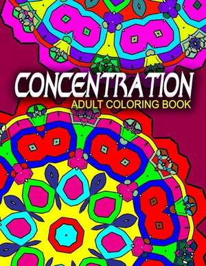 Concentration Adult Coloring Books, Volume 8 de Jangle Charm