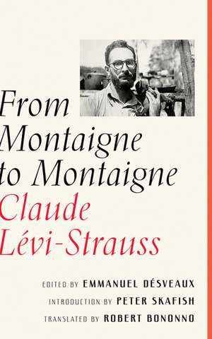 From Montaigne to Montaigne de Claude Lévi-Strauss