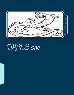 Simple One de E's Coloring Pages