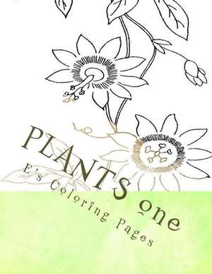 Plants One de E's Coloring Pages