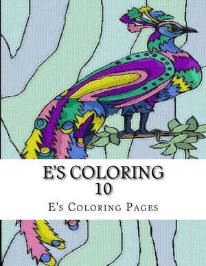 E's Coloring 10 de E's Coloring Pages