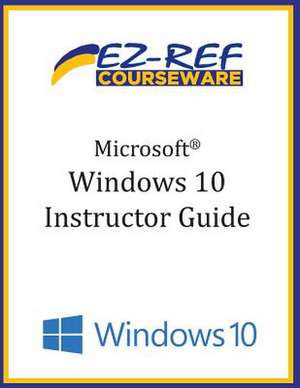 Microsoft Windows 10 de Ez-Ref Courseware