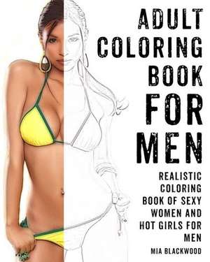 Adult Coloring Book for Men de Mia Blackwood