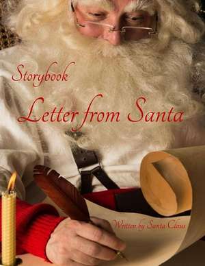 Letter from Santa de Santa Claus