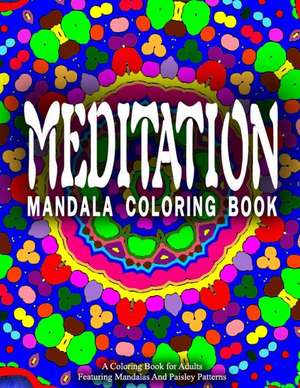 Meditation Mandala Coloring Book - Vol.6 de Women Coloring Books for Adults