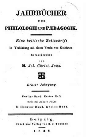 Jahrbucher Fur Philologie Und Paedagogik: Jak Se Dokazete Rychle a Jednoduse Zbavit Nadbytecnych Kilogramu Pomoci Zelene Kavy de Johann Christian Jahn