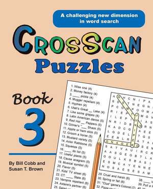 Crosscan Puzzles Book 3 de MR Bill Cobb