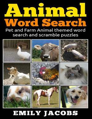 Animal Word Search de Emily Jacobs