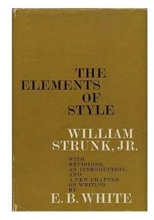 The Elements of Style de William Strunk Jr