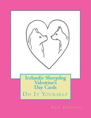 Icelandic Sheepdog Valentine's Day Cards de Gail Forsyth