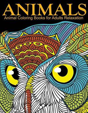 Animal Coloring Books for Adults Relaxation de Coloring Books for Adults Relaxation