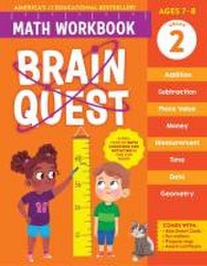 Brain Quest Math Workbook: 2nd Grade de Workman Publishing