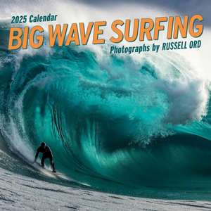 Big Wave Surfing Wall Calendar 2025 de Workman Calendars