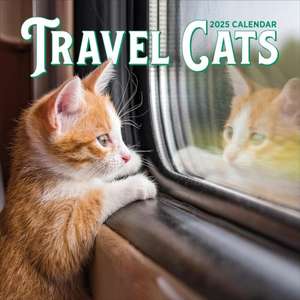 Travel Cats Wall Calendar 2025 de Workman Calendars