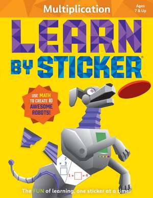Learn by Sticker: Multiplication de Workman Publishing