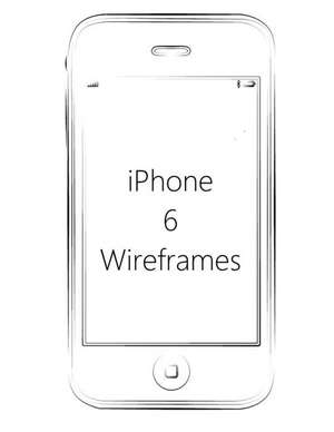 iPhone 6 Wireframes de Sarie Smith