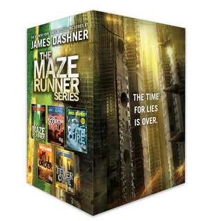 The Maze Runner Series Complete Collection Boxed Set de James Dashner