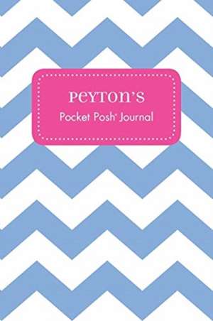 Peyton's Pocket Posh Journal, Chevron de Andrews McMeel Publishing