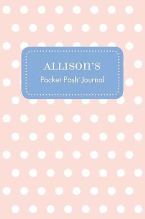 Allison's Pocket Posh Journal, Polka Dot de Andrews McMeel Publishing