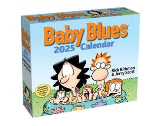 Baby Blues 2025 Day-to-Day Calendar de Jerry Scott