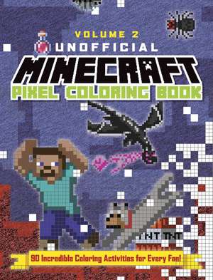 The Unofficial Minecraft Pixel Coloring Book: Volume 2 de Andrews McMeel Publishing