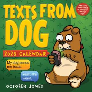 Texts from Dog 2026 Day-to-Day Calendar de October Jones