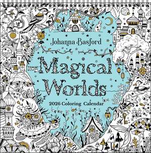 Johanna Basford's 2026 Coloring Wall Calendar de Johanna Basford