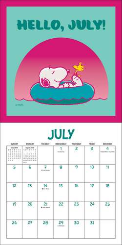 Peanuts®: @Snoopygrams 2026 Mini Wall Calendar de Peanuts Worldwide LLC