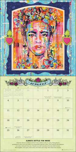 For the Love of Frida 2026 Wall Calendar: Art and Words Inspired by Frida Kahlo de Angi Sullins