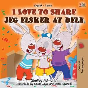 I Love to Share Jeg elsker at dele de Shelley Admont