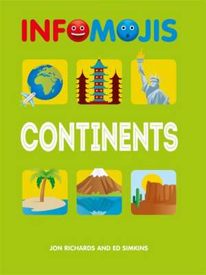 Infomojis: Continents de Jon Richards