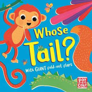 Fold-Out Friends: Whose Tail? de Pat-A-Cake