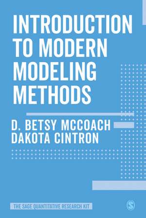 Introduction to Modern Modelling Methods de D. Betsy McCoach