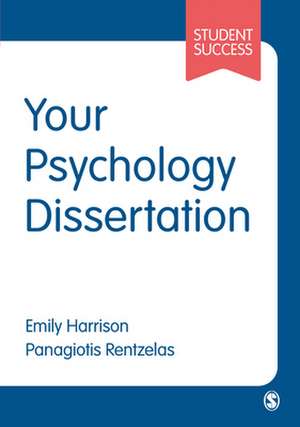 Your Psychology Dissertation de Emily Harrison