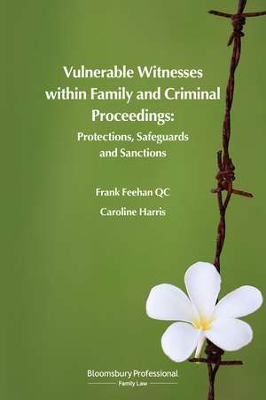 Vulnerable Witnesses within Family and Criminal Proceedings: Protections, Safeguards and Sanctions de Mr Frank Feehan KC