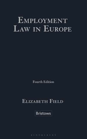 Employment Law in Europe de Elizabeth Field