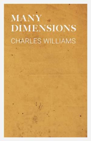 Many Dimensions de Charles Williams