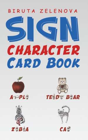 Sign Character Card Book de Biruta Zelenova