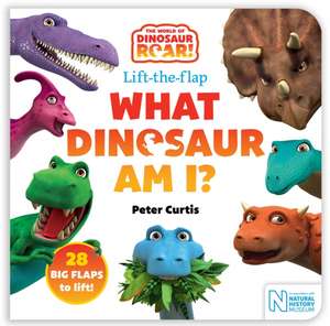 What Dinosaur Am I? A Lift-the-Flap Book de Peter Curtis